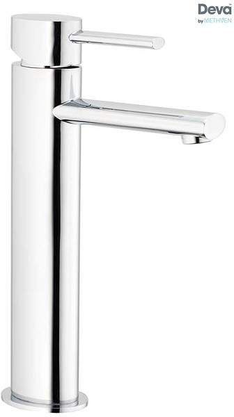 Deva Funky Tall Mono Basin Mixer Tap (Chrome).