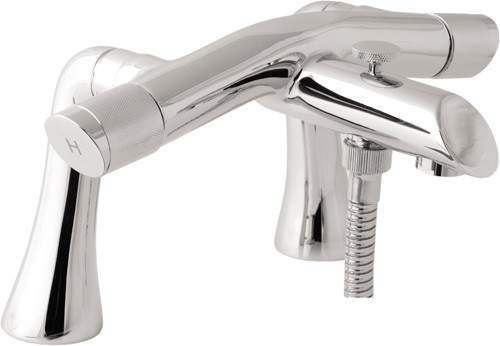 Deva Hybrid Bath Shower Mixer Tap With Shower Kit And Wall Bracket.