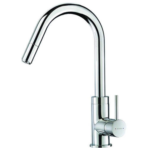 Methven Kitchen Kaha Pull Out Mixer Kitchen Tap (Chrome).