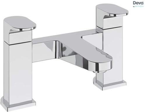 Deva Lush Bath Filler Tap (Chrome).