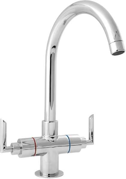 Deva Concept Mono Sink Mixer Tap With Swivel Spout (Chrome).