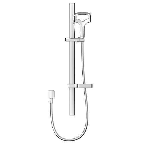 Methven Aurajet Rua Rail Shower Kit (Chrome & White).