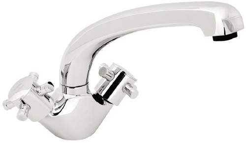 Deva Sicilian Dual Flow Kitchen Tap With Swivel Spout.