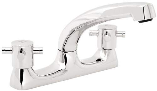 Deva Sicilian Dual Flow Kitchen Tap With Swivel Spout.