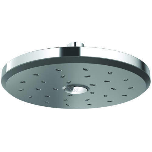 Methven Kiri Satinjet Overhead Shower Head (Chrome & Graphite).