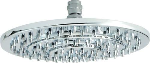 Deva Shower Heads 10" Shower Head With Swivel Joint (Chrome).