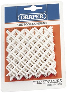 Draper Tools 2mm Tile Spacers (1000 approx).