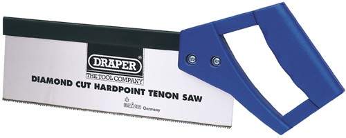Draper Tools Diamond Cut Hardpoint Tenon Saw.  225mm.