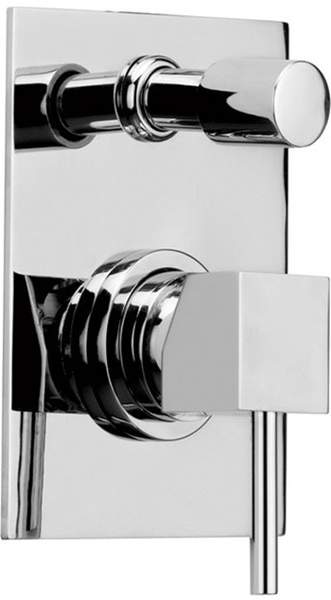 Vado Mix2 Wall mounted concealed bath shower mixer with diverter.