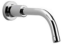 Vado Proteus 1/2" Wall Mounted Bath Spout with a 210mm projection.