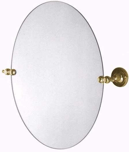 Vado Tournament Swivel Mirror. 400x500mm (Gold).