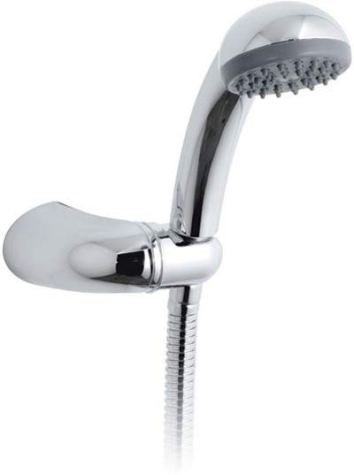 Vado Shower Mini single function easy clean shower kit & wall bracket.