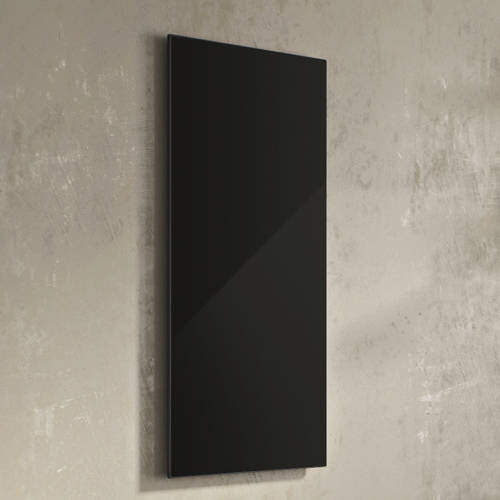 Eucotherm Infrared Radiators Black Glass Panel 600x900mm (600w).