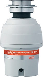 Franke Turbo WD500 Continuous Feed Waste Disposal Unit.