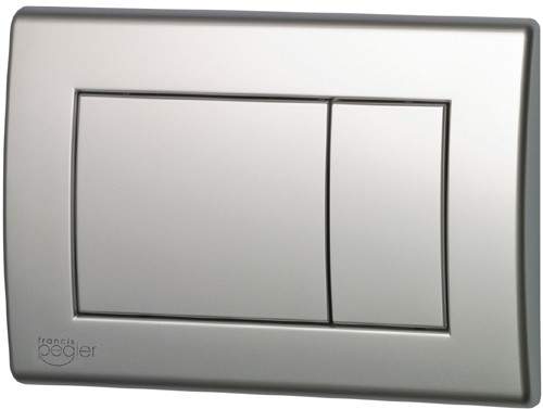 Pegler Frames Dream Flush Plate (Matt Chrome). 274x165mm.