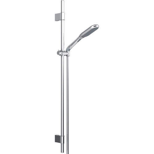 Grohe Rainshower Eco Slide Rail Kit, Eco Button Shower Handset & Hose.