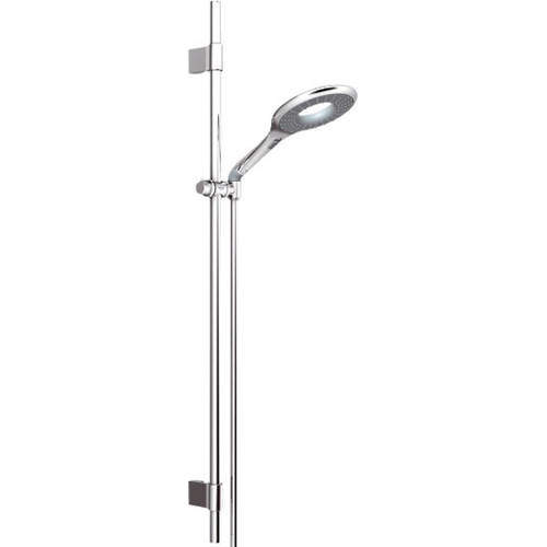 Grohe Rainshower Icon Slide Rail Kit, Eco Button Shower Handset & Hose.