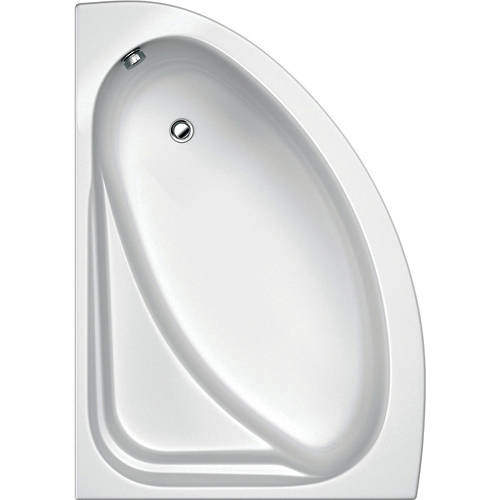 Hydracast Orlando LH Corner Bath & Panel, 1500x1040mm.