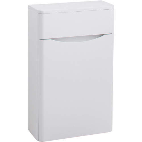 Italia Furniture WC Unit 500mm (White Ash).