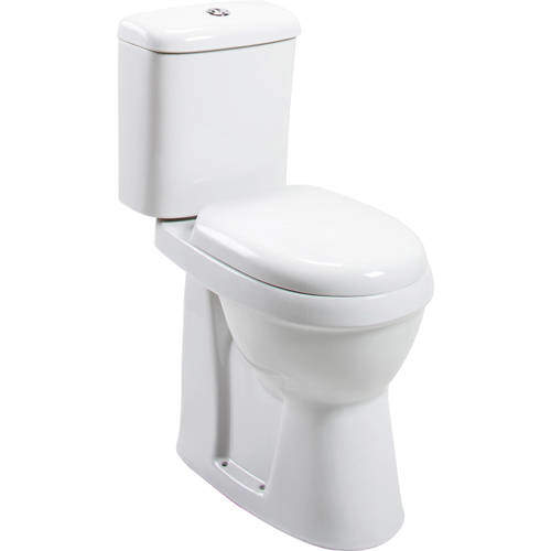 Oxford Listra Comfort Height Toilet With Cistern & Soft Close Seat.