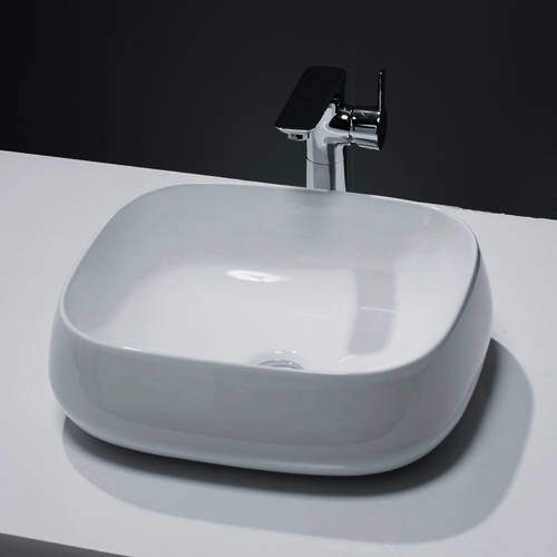 Oxford Counter Top Basin 450x410mm (No Tap Hole).