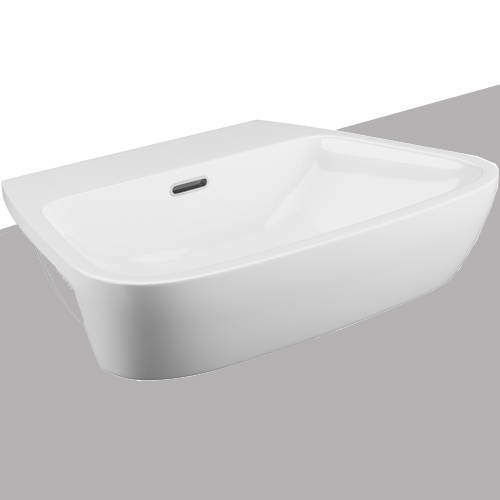 Oxford Dearne Semi Recessed Basin (1 Tap Hole).