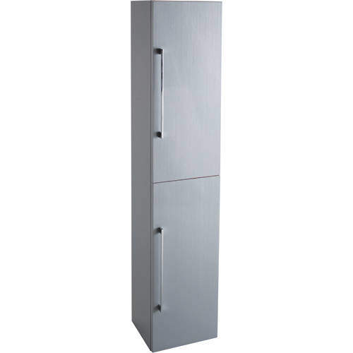 Italia Furniture Wall Mounted Bathroom Storage Unit (Grey).