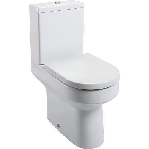 Oxford Montego Close Coupled Toilet With Cistern & Seat (WRAS approved).