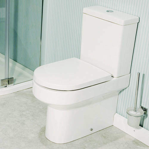 Oxford Montego Back To Wall Toilet With Cistern & Seat (WRAS approved).