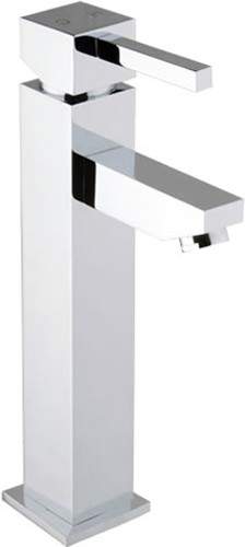 Hydra Shaw High Rise Basin Mixer Tap (Chrome).