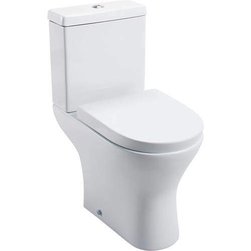 Oxford Spek Close Coupled Toilet With Cistern & Wrapover Seat (WRAS).