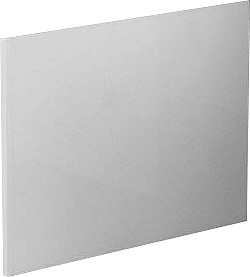 Hydra 750mm End Bath Panel (White, Solid MDF).