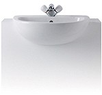 Ideal Standard Studio 1 Tap Hole Semi Recess Basin. 560mm.