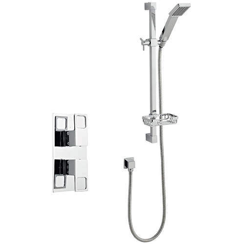 Kartell Kourt Shower Valve With Slide Rail Kit (Option 1).