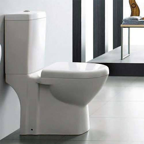 Hydra Sorea Toilet With Push Flush Cistern & Deluxe Soft Close Seat.