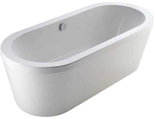 Hydra Vision Freestanding Bath With Full Panel. 1700x800mm.