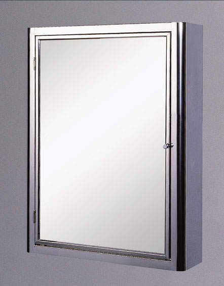 Lucy Osborne stainless steel bathroom cabinet.  550x700mm.