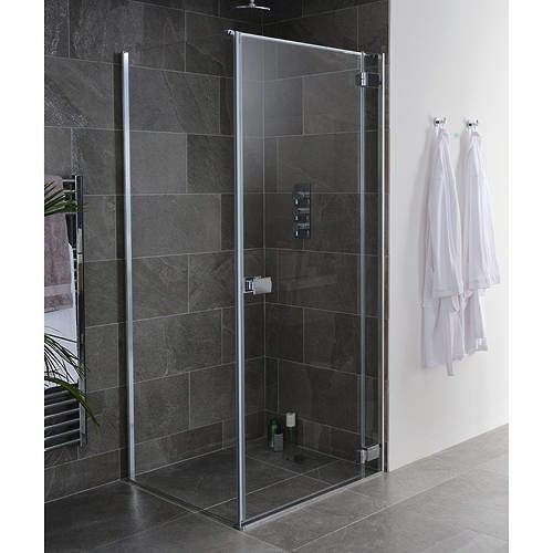 Lakes Island Grenada Frameless Shower Enclosure (1000x700x2000)