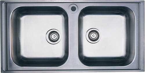 Rangemaster Manhattan 2.0 Bowl Stainless Steel Kitchen Sink.