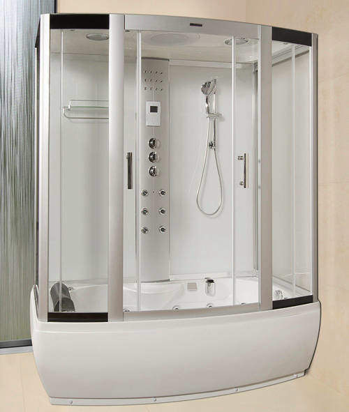Lisna Waters Steam Shower Whirlpool Bath Enclosure 1700x900mm.