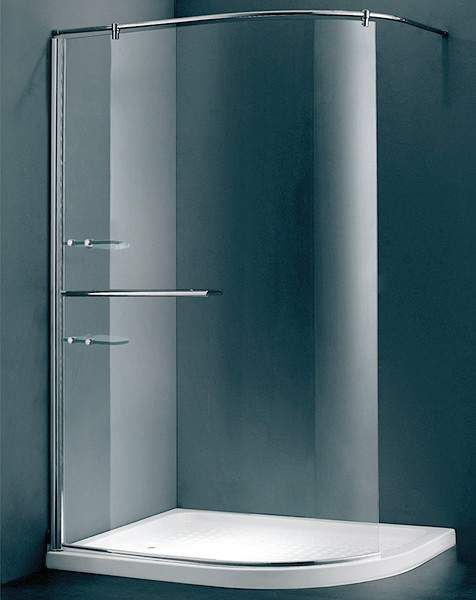 Matrix Enclosures Walk In Shower Enclosure, 1200x900mm.