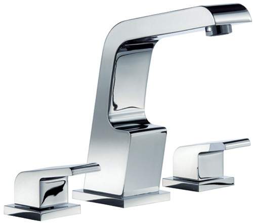 Mayfair Garcia 3 Tap Hole Bath Filler Tap (Chrome).