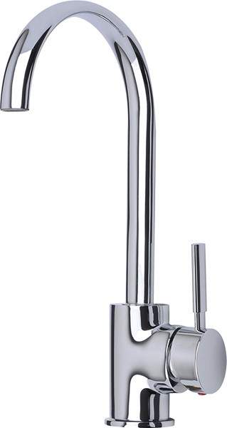 Mayfair Kitchen Tidal Kitchen Mixer Tap With Swivel Spout (Chrome).