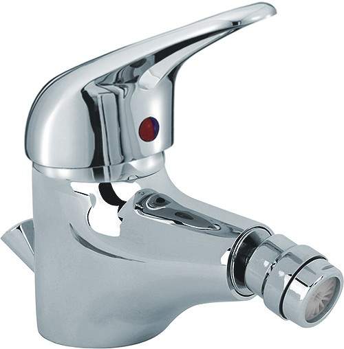 Mayfair Orion Mono Bidet Mixer Tap With Pop Up Waste (Chrome).