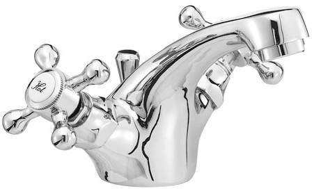 Mayfair Ritz Mono Basin Mixer Tap With Pop Up Waste (Chrome).