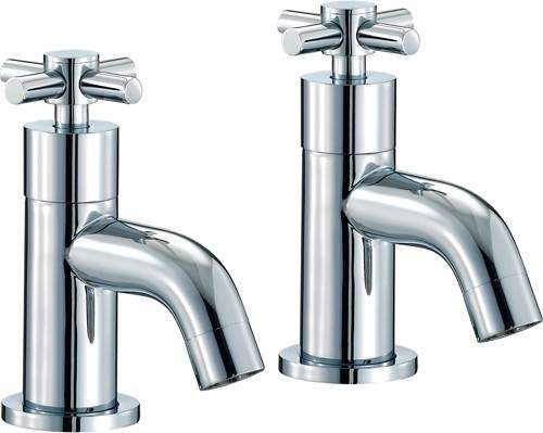 Mayfair Series D Bath Taps (Pair, Chrome).