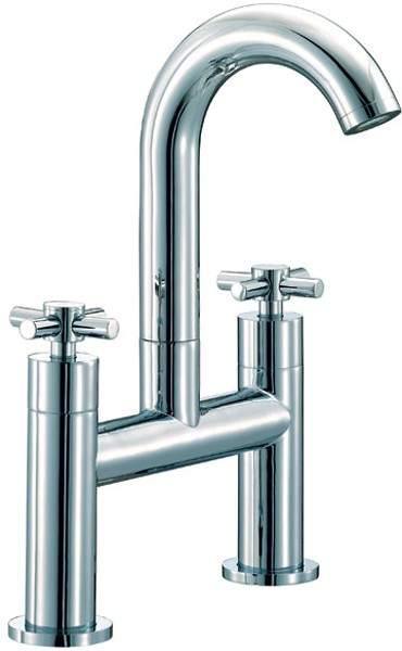 Mayfair Series D Bath Filler Tap (High Spout, Chrome).