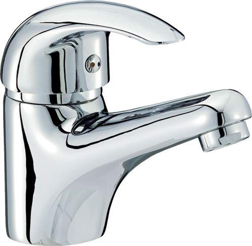 Mayfair Titan Mono Basin Mixer Tap With Pop Up Waste (Chrome).