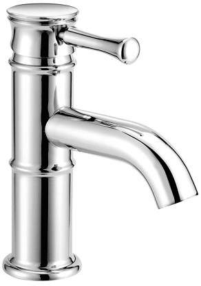 Mayfair Tait Lever Mono Basin Mixer Tap With Pop-Up Waste (Chrome).