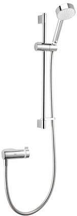 Mira Agile Eco Exposed Thermostatic Shower Valve With Slide Rail Kit (Chrome).